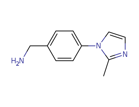 1-[4-(2-Methyl-1H-imidazol-1-yl)phenyl]methanamine
