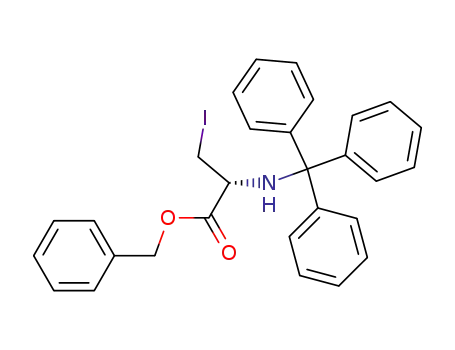N-trityl-β-iodo-α-alanine benzyl ester