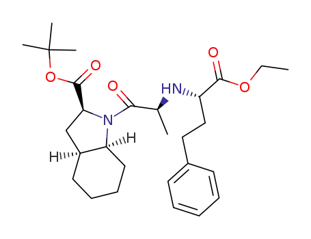 tert-butyl (2S,3aS,7aS)-1-(((S)-1-ethoxy-1-oxo-4-phenylbutan-2-yl)-L-alanyl)octahydro-1H-indole-2-carboxylate