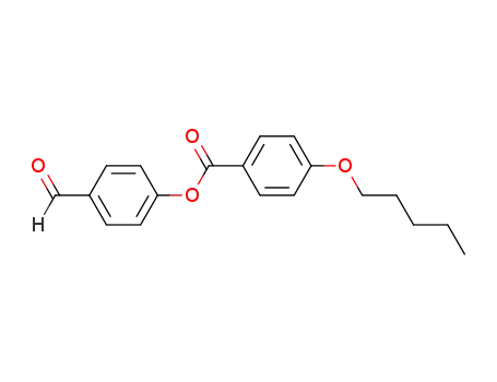 Benzoic acid, 4-(pentyloxy)-, 4-formylphenyl ester