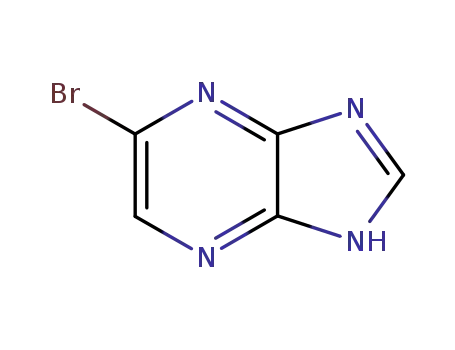 Molecular Structure of 91225-41-1 (5-BROMO-1H-IMIDAZO[4,5-B]PYRAZINE)