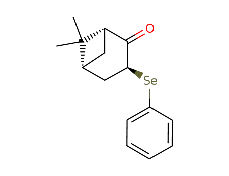 (1R,3S,5R)-6,6-dimethyl-3-(phenylselanyl)bicyclo[3.1.1]heptan-2-one
