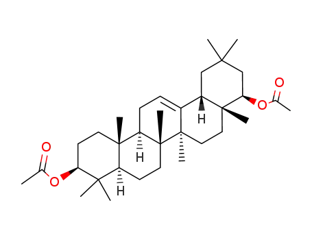 Molecular Structure of 24427-91-6 (3,22-di-O-acetylsophoradiol)