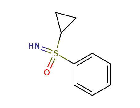 (±)-cyclopropyl(imino)(phenyl)-λ<sup>6</sup>-sulfanone