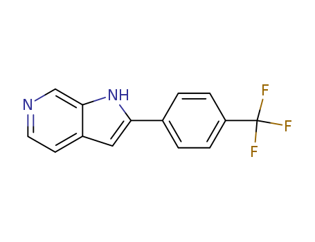 2-[4-(TRIFLUOROMETHYL)PHENYL]-1H-PYRROLO[2,3-C]PYRIDINE