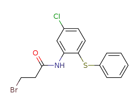 N-(3-bromopropionyl)-5-chloro-2-phenylthiophenylamide