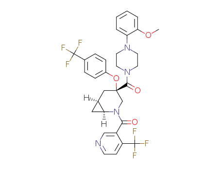 C<sub>32</sub>H<sub>30</sub>F<sub>6</sub>N<sub>4</sub>O<sub>4</sub>
