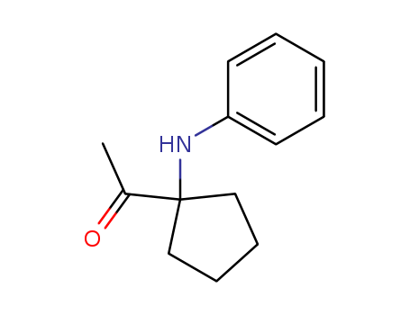 1-[1-(phenylamino)cyclopentyl]ethanone