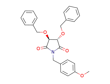 (3S,4S)-1-(4-methoxybenzyl)-3,4-dibenzyloxy-2,5-pyrrolidinedione