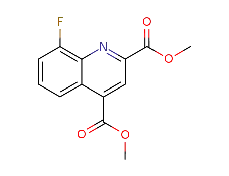 dimethyl 8-fluoroquinoline-2,4-dicarboxylate