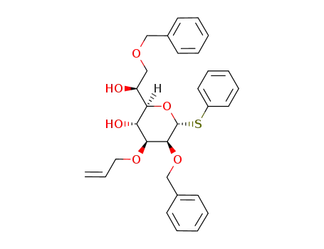 phenyl 3-O-allyl-2,7-di-O-benzyl-L-glycero-α-D-thio-manno-heptopyranoside