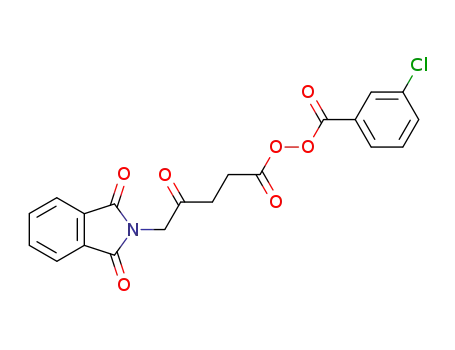 1H-Isoindole-1,3(2H)-dione,
2-[5-[(3-chlorobenzoyl)dioxy]-2,5-dioxopentyl]-