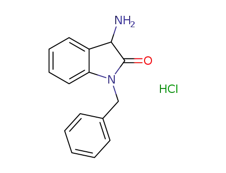 Molecular Structure of 1324055-93-7 (3-amino-1-benzylindolin-2-one hydrochloride)