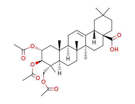 2α,3β,23-trihydroxyolean-12-en-28-oic acid triacetate