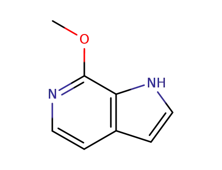 Molecular Structure of 160590-40-9 (1H-Pyrrolo[2,3-c]pyridine,7-methoxy-(9CI))