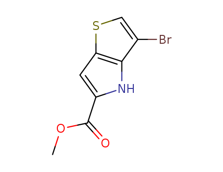 Methyl 3-broMo-4H-thieno[3,2-b]pyrrole-5-carboxylate