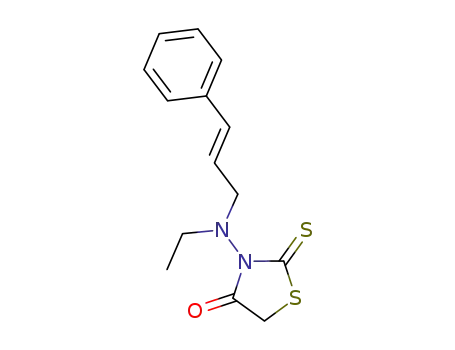 3-{ethyl[(2E)-3-phenylprop-2-en-1-yl]amino}-2-thioxo-1,3-thiazolidin-4-one