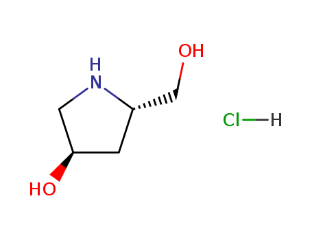 (3R,5S)-5-(Hydroxymethyl)pyrrolidin-3-ol hydrochloride cas no. 478922-47-3 98%