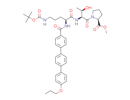 C<sub>42</sub>H<sub>54</sub>N<sub>4</sub>O<sub>9</sub>