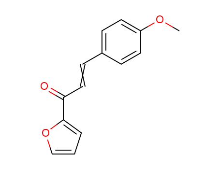 Molecular Structure of 19430-55-8 (2-Propen-1-one, 1-(2-furanyl)-3-(4-methoxyphenyl)-)
