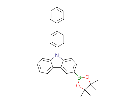 9-([1,1'-biphenyl]-4-yl)-3-(4,4,5,5-tetramethyl-1,3,2-dioxaborolan-2-yl)-9H-carbazole