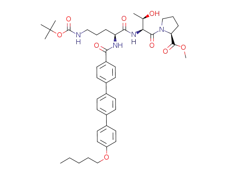 C<sub>44</sub>H<sub>58</sub>N<sub>4</sub>O<sub>9</sub>