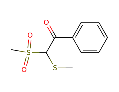 2-(Methylsulfonyl)-2-(methylthio)-1-phenylethan-1-one