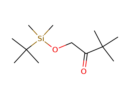 Molecular Structure of 848813-07-0 (2-Butanone, 1-[[(1,1-dimethylethyl)dimethylsilyl]oxy]-3,3-dimethyl-)