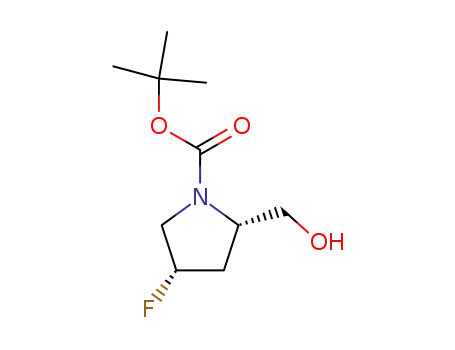 (2S,4S)-1-(tert-Butoxycarbonyl)-4-fluoro-2-hydroxymethylpyrrolidine