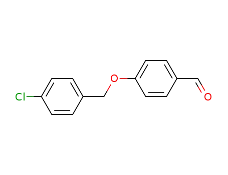 Molecular Structure of 59067-46-8 (4-[(4-CHLOROBENZYL)OXY]BENZALDEHYDE)