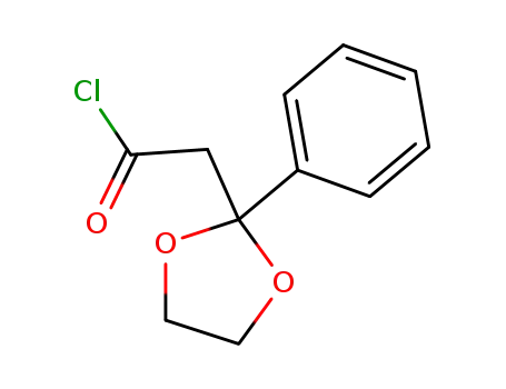 (2-Phenyl-[1,3]dioxolan-2-yl)-acetyl chloride