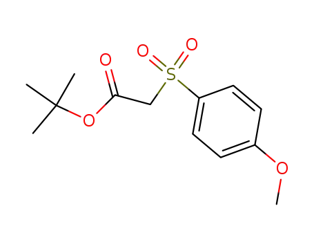 Acetic acid, [(4-methoxyphenyl)sulfonyl]-, 1,1-dimethylethyl ester