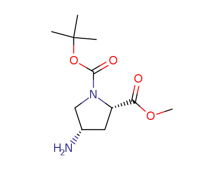 (2S,4S)-1-Tert-butyl 2-methyl 4-aminopyrrolidine-1,2-dicarboxylate