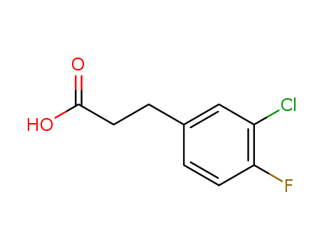 3-chloro-4-fluoroBenzenepropanoic acid