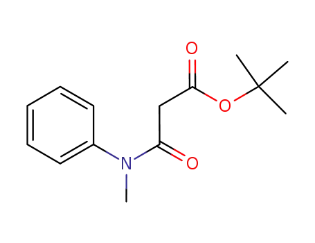 tert-butyl 3-(methyl(phenyl)amino)-3-oxopropanoate