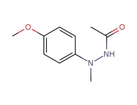 Molecular Structure of 1450812-53-9 (N'-(4-methoxyphenyl)-N'-methylacetohydrazide)