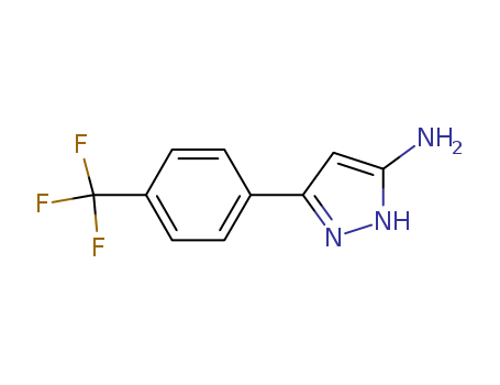 1H-Pyrazol-3-amine,5-[4-(trifluoromethyl)phenyl]-
