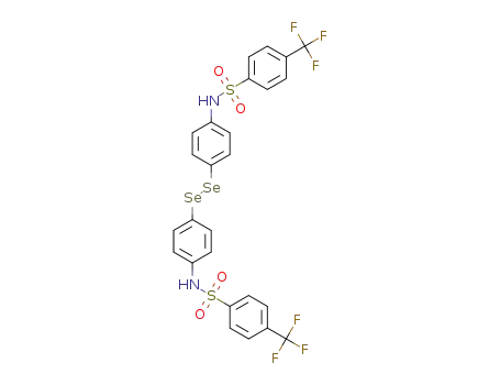 N,N'-(diselanediyldibenzene-4,1-diyl)bis[4-(trifluoromethyl)benzenesulfonamide]