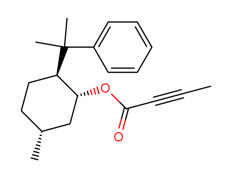 2-Butynoic acid, (1R,2S,5R)-5-methyl-2-(1-methyl-1-phenylethyl)cyclohexyl ester