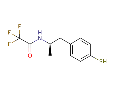 2,2,2-Trifluoro-N-[(1R)-2-(4-mercaptophenyl)-1-methylethyl]acetamide