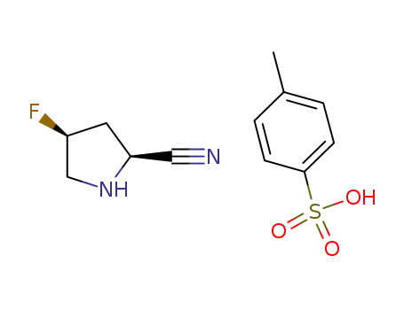 (2S,4S)-4-Fluoropyrrolidine-2-carbonitrile 4-methylbenzenesulfonate (1:1)