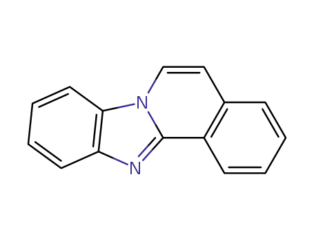 Molecular Structure of 239-44-1 (benzimidazo(2,1-a)isoquinoline)