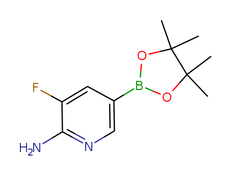 3-Fluoro-5-(4,4,5,5-tetramethyl-1,3,2-dioxaborolan-2-yl)-2-pyridinamine