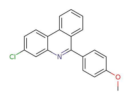 3-chloro-6-(4′-methoxyphenyl)phenanthridine