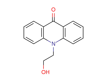 Molecular Structure of 69851-69-0 (9(10H)-Acridinone, 10-(2-hydroxyethyl)-)