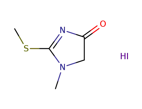 1-methyl-2-methylsulfanyl-1,5-dihydroimidazol-4-one hydrogen iodide