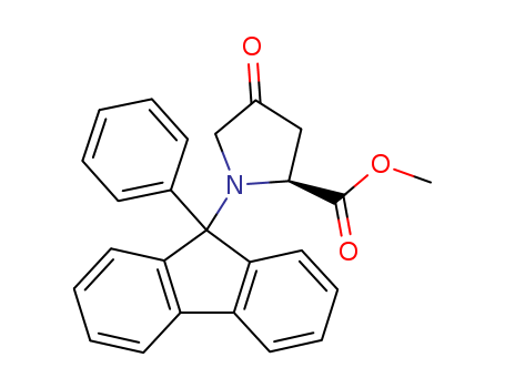 (2S)-4-Oxo-1-(9-phenylfluorenyl)-proline Methyl Ester