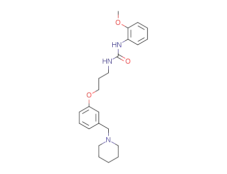 1-(2-Methoxy-phenyl)-3-[3-(3-piperidin-1-ylmethyl-phenoxy)-propyl]-urea