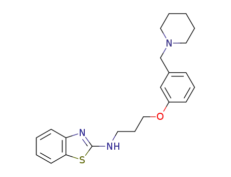 N-[3-[3-(1-PIPERIDINYLMETHYL)PHENOXY]프로필]-2-BENZOTHIAZOLAMINE DIMALEATE