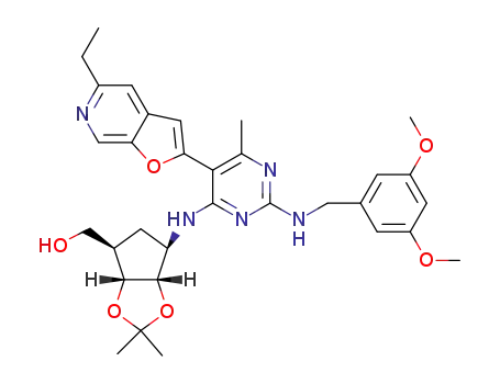 C<sub>32</sub>H<sub>39</sub>N<sub>5</sub>O<sub>6</sub>